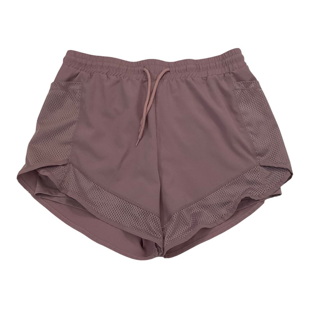 Love For Humanity Athletic Mauve Purple‎ Lined Running Shorts - Size XL